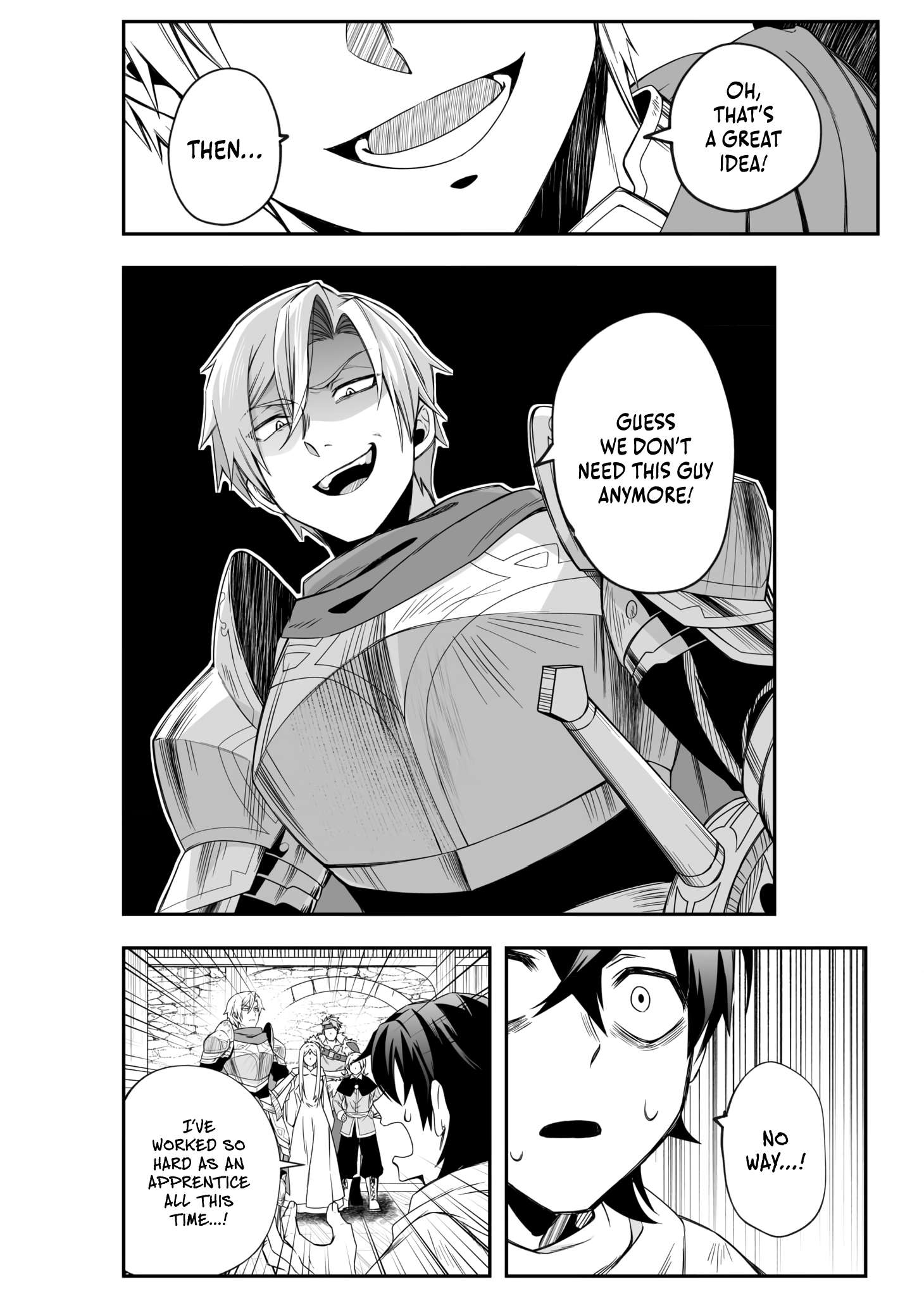 The Banished Errand Boy’s Invincible Equipment Powered by an SSS-Rank Shopping Skill ~Aiming to Be the Ultimate Party by Super-Enhancing Everything I Buy!~ Chapter 1 - Page 19