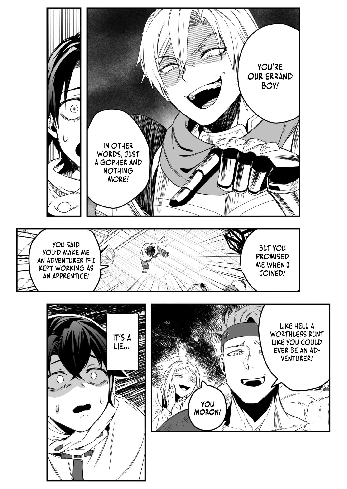 The Banished Errand Boy’s Invincible Equipment Powered by an SSS-Rank Shopping Skill ~Aiming to Be the Ultimate Party by Super-Enhancing Everything I Buy!~ Chapter 1 - Page 21