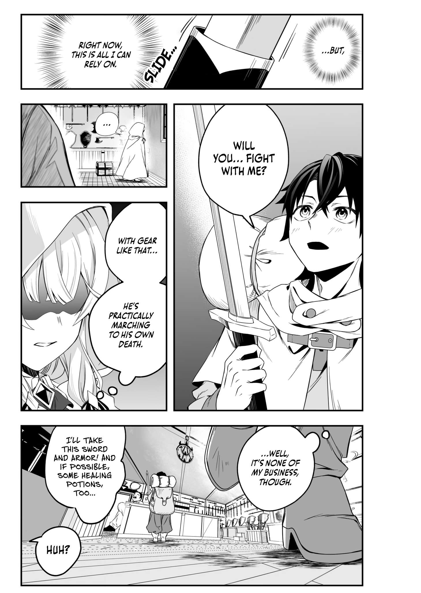 The Banished Errand Boy’s Invincible Equipment Powered by an SSS-Rank Shopping Skill ~Aiming to Be the Ultimate Party by Super-Enhancing Everything I Buy!~ Chapter 1 - Page 30