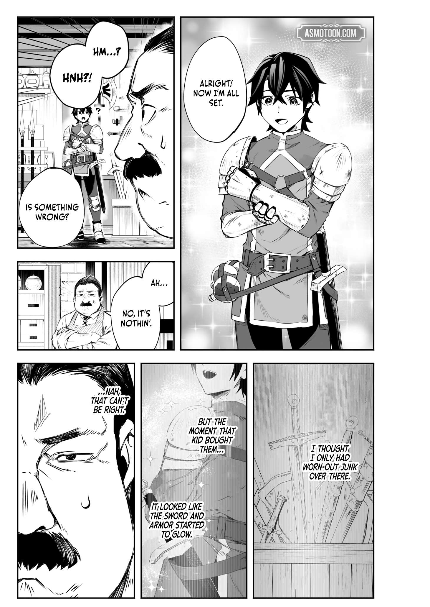 The Banished Errand Boy’s Invincible Equipment Powered by an SSS-Rank Shopping Skill ~Aiming to Be the Ultimate Party by Super-Enhancing Everything I Buy!~ Chapter 1 - Page 32
