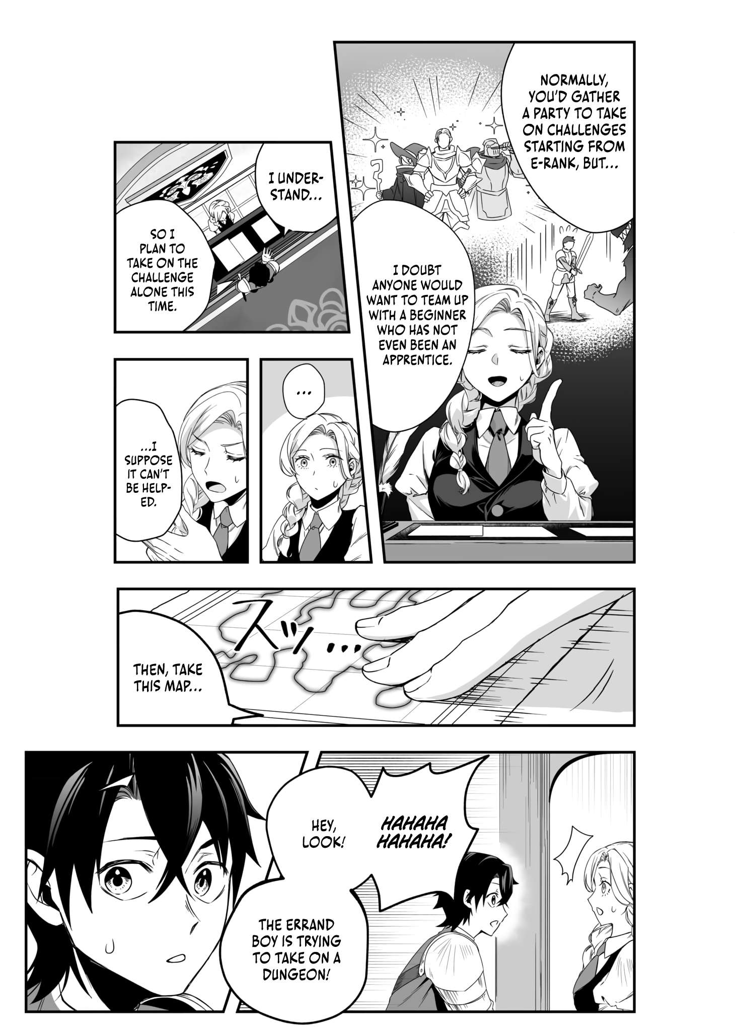 The Banished Errand Boy’s Invincible Equipment Powered by an SSS-Rank Shopping Skill ~Aiming to Be the Ultimate Party by Super-Enhancing Everything I Buy!~ Chapter 1 - Page 34