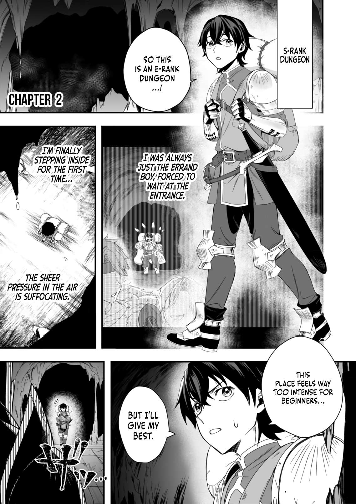 The Banished Errand Boy’s Invincible Equipment Powered by an SSS-Rank Shopping Skill ~Aiming to Be the Ultimate Party by Super-Enhancing Everything I Buy!~ Chapter 2 - Page 2