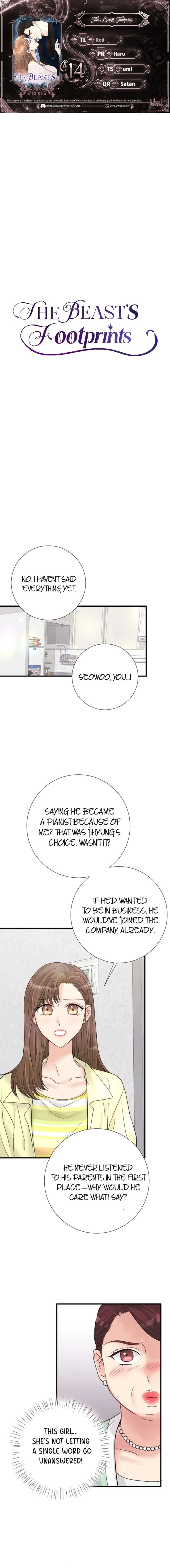 The Beast’s Footprints Chapter 14 - Page 1