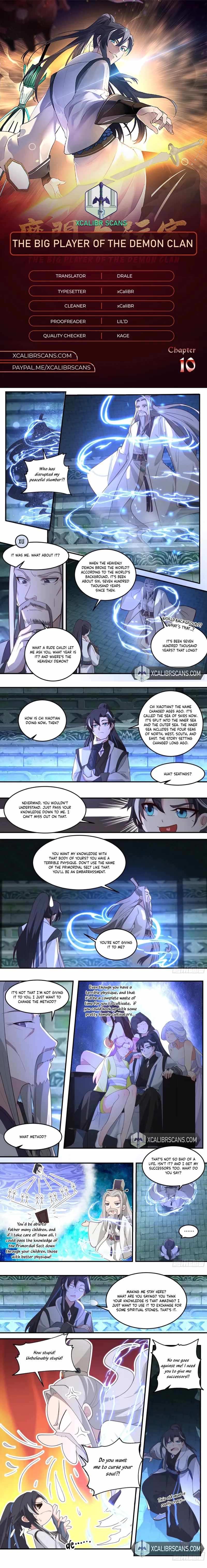 The Big Player of the Demon Clan Chapter 10 - Page 0