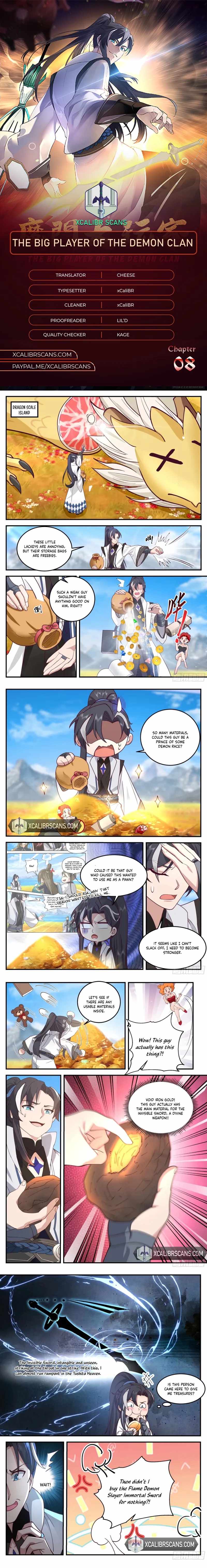 The Big Player of the Demon Clan Chapter 8 - Page 0