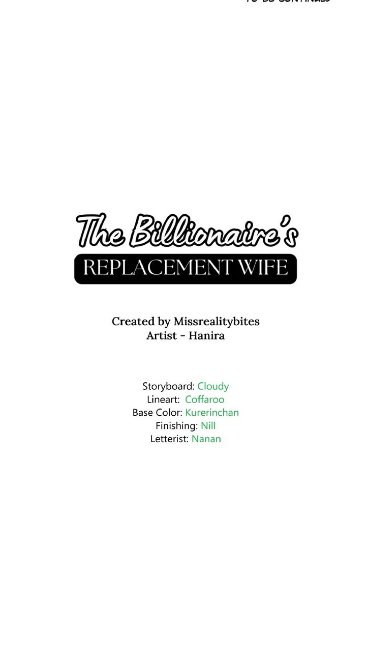 The Billionaire’s Replacement Wife Chapter 47 - Page 112