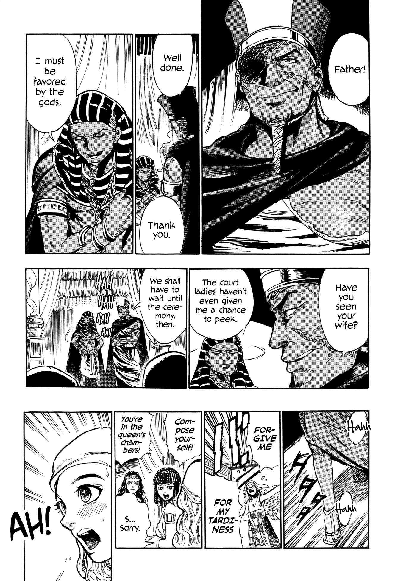 The Blue Eye of Horus Chapter 1 - Page 12