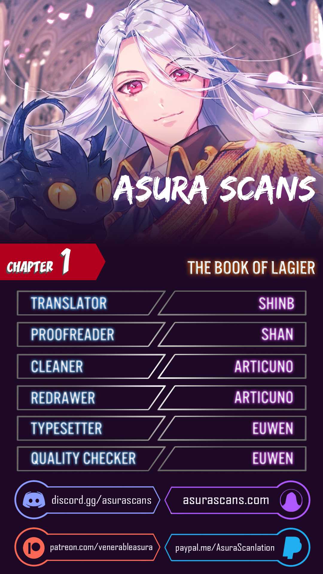 The Book of Lagier Chapter 1 - Page 0