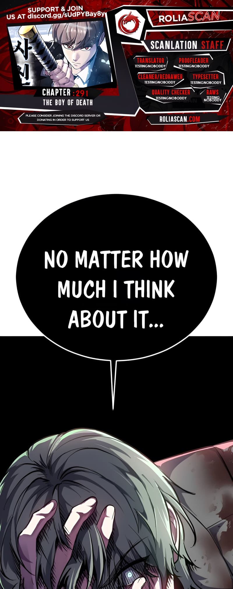 The Boy of Death Chapter 291 - Page 0