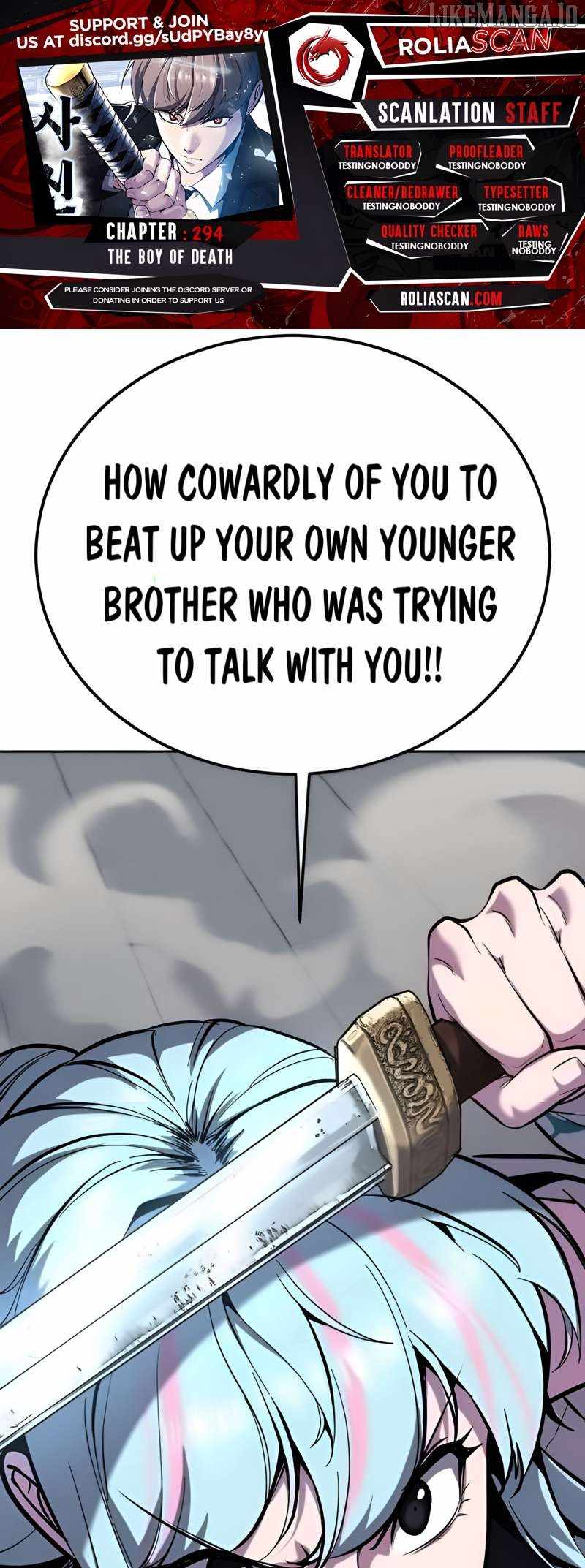 The Boy of Death Chapter 294 - Page 1