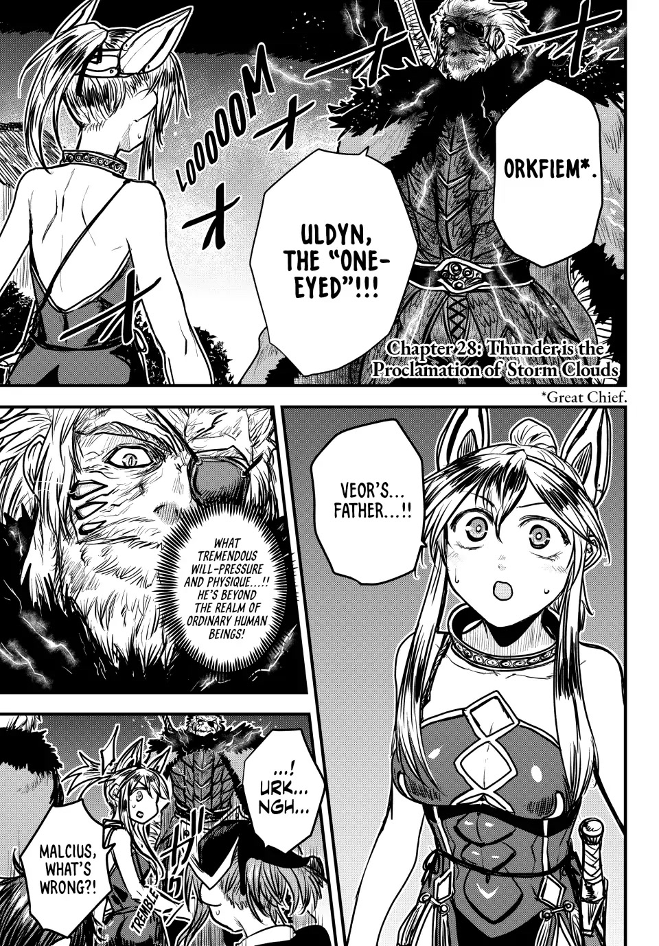 The Bride of Barbaroi Chapter 28 - Page 1