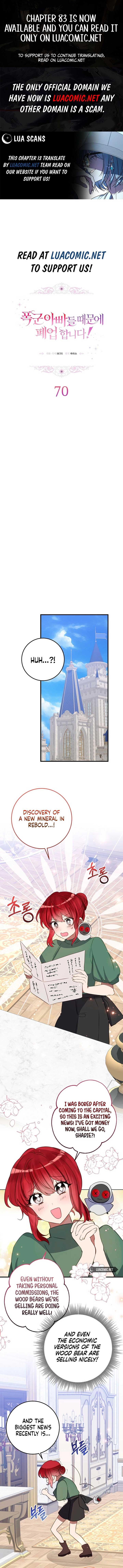 The Business Is Closed Due To The Tyrant Parents Chapter 70 - Page 1