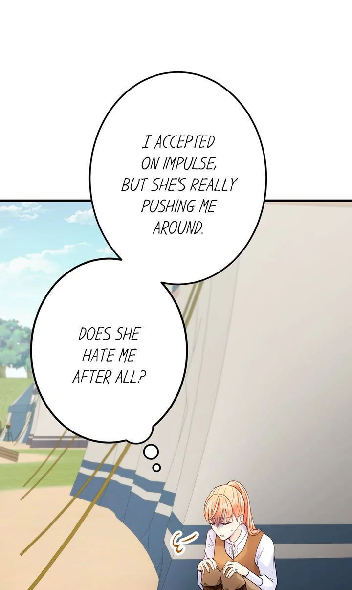 The Caring Young Lady Wants to Be a Wall Chapter 20 - Page 69
