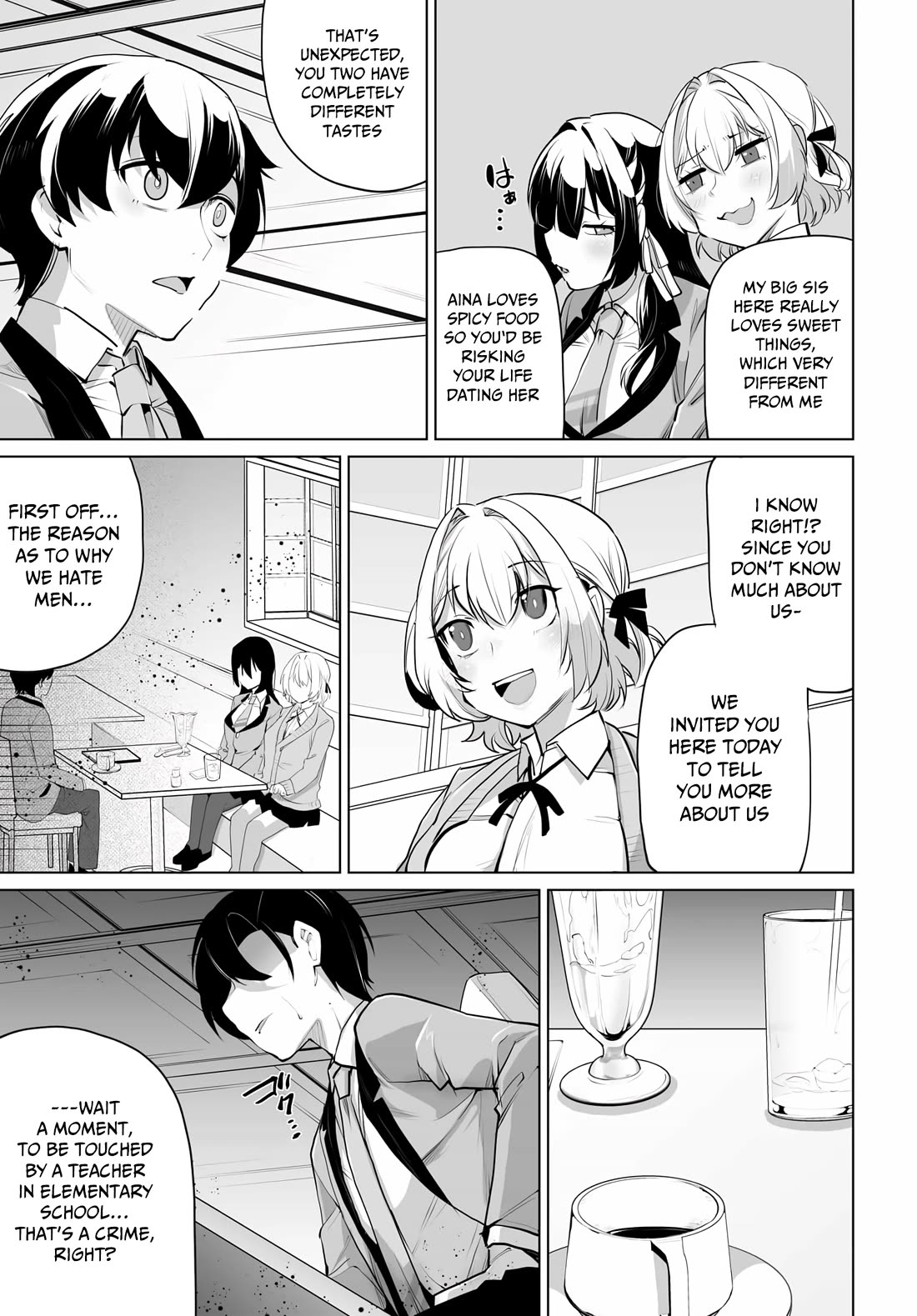 The Case About Two Sisters Becoming Extremely Obsessed With Me After I Saved Them Chapter 8 - Page 12