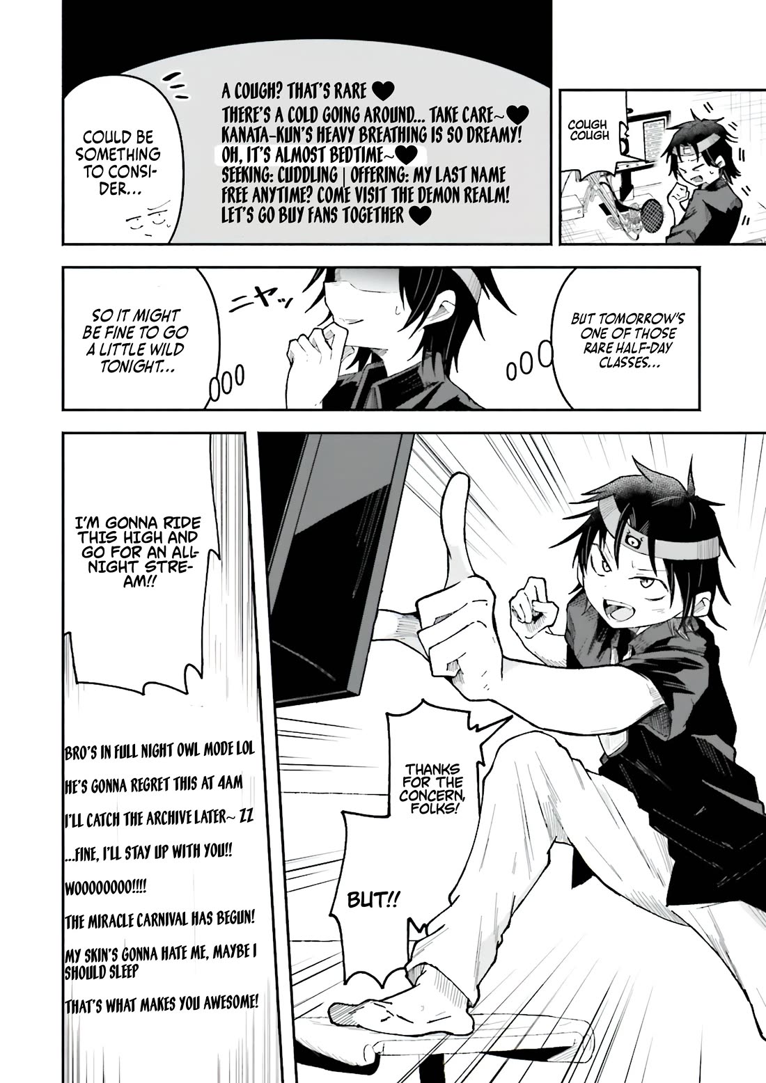 The Case in Which Streaming in Another World Led to the Creation of a Massive Yandere Following Chapter 52 - Page 1