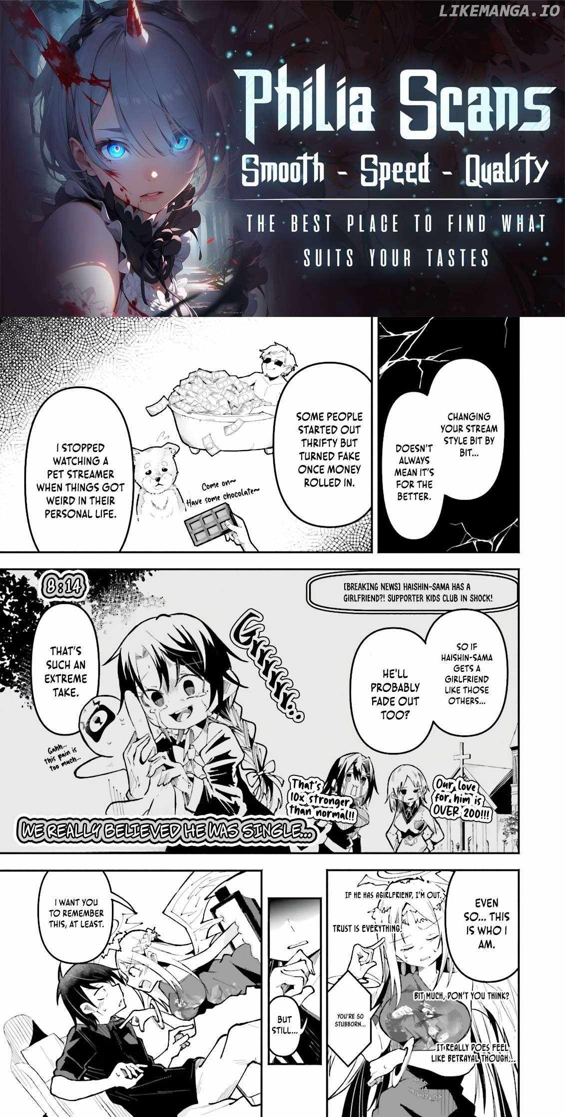 The Case in Which Streaming in Another World Led to the Creation of a Massive Yandere Following Chapter 53.2 - Page 1