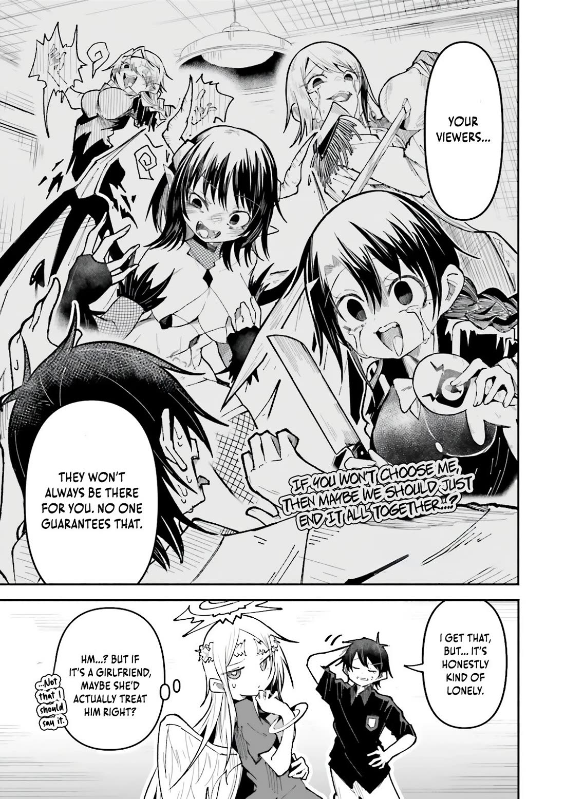 The Case in Which Streaming in Another World Led to the Creation of a Massive Yandere Following Chapter 53 - Page 11