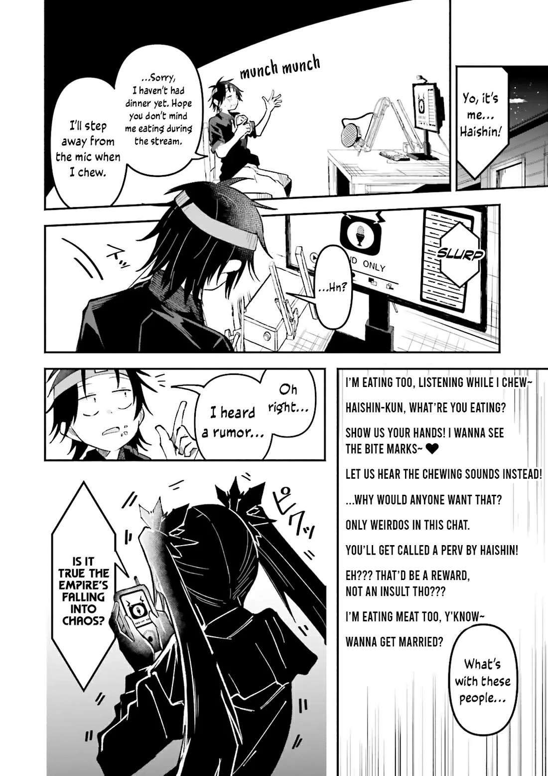 The Case in Which Streaming in Another World Led to the Creation of a Massive Yandere Following Chapter 54 - Page 10
