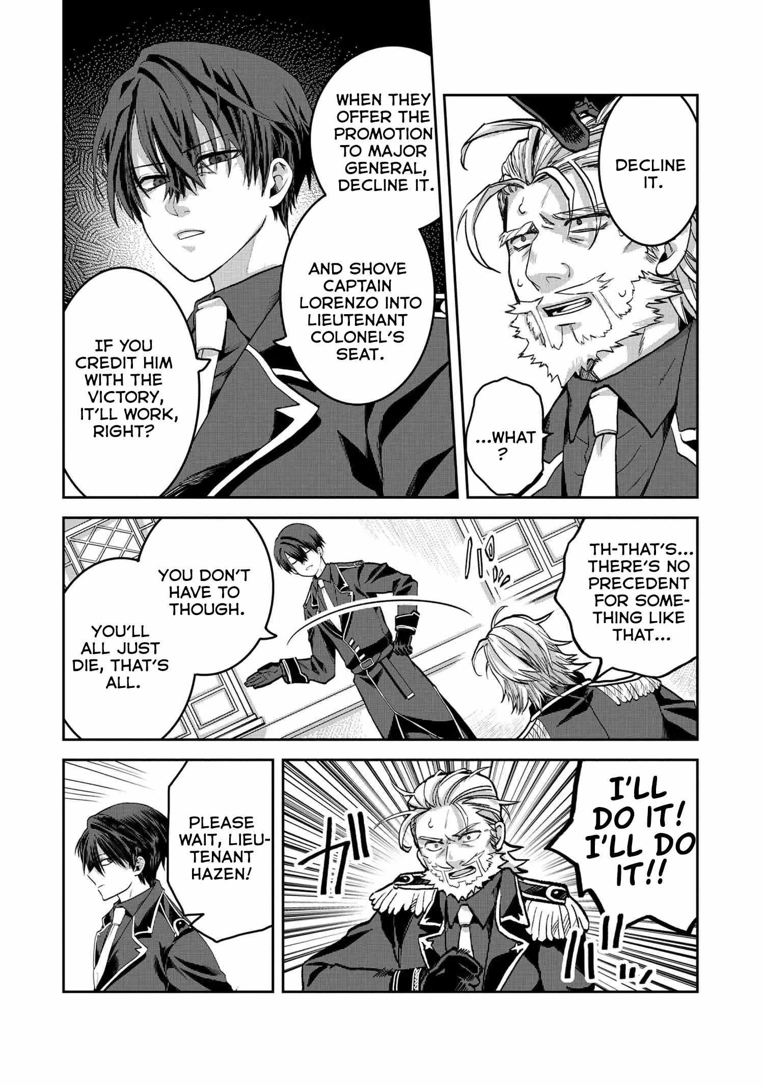 The Commoner-Born Imperial General Officer Rises Through the Ranks by Crushing His Incompetent Noble Superiors Chapter 15 - Page 22