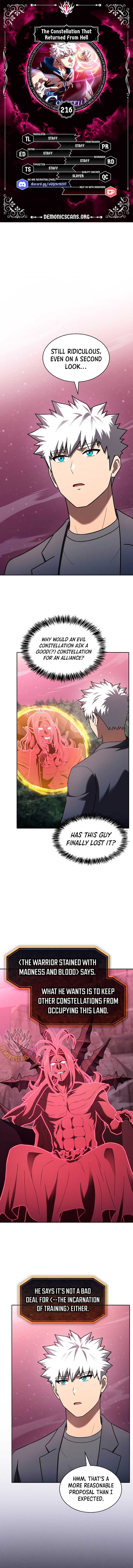 The Constellation That Returned From Hell Chapter 216 - Page 0