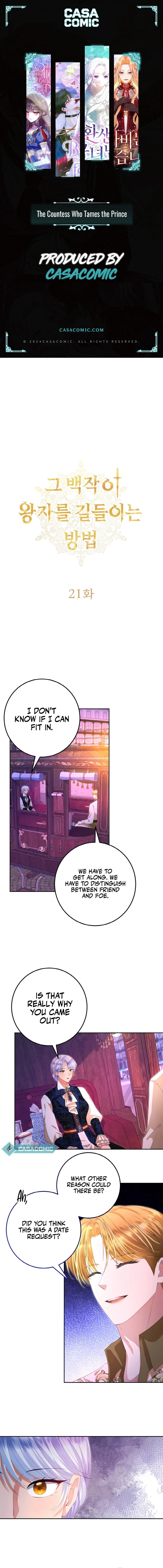 The Countess Who Tames the Prince Chapter 21 - Page 0