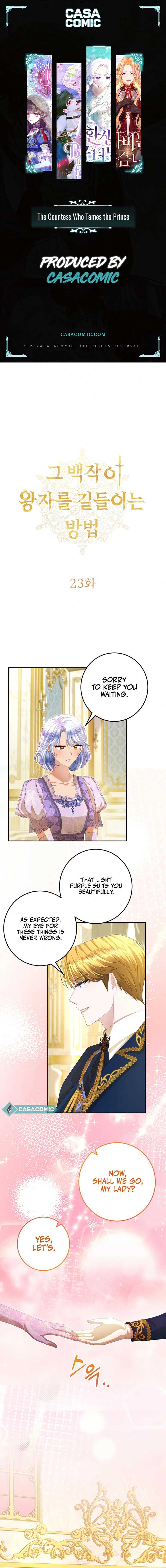 The Countess Who Tames the Prince Chapter 23 - Page 0