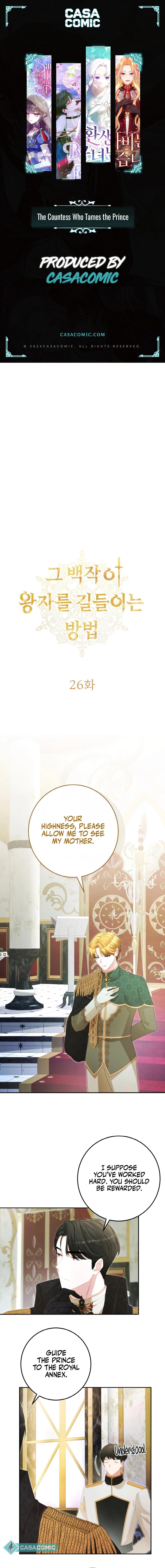 The Countess Who Tames the Prince Chapter 26 - Page 0