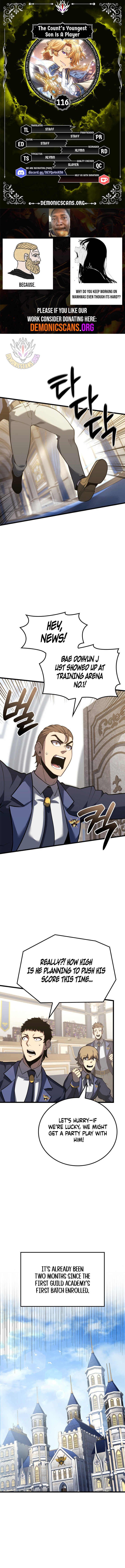 The Count’s Youngest Son Is a Player Chapter 116 - Page 0