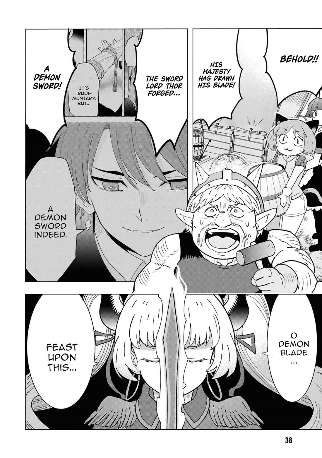 The Creation Alchemist Enjoys Freedom: If I Am Exiled From My Hometown, I Can Make Magic Items With Transcendent Effects at the Knees of the Demon Lord Chapter 14 - Page 34