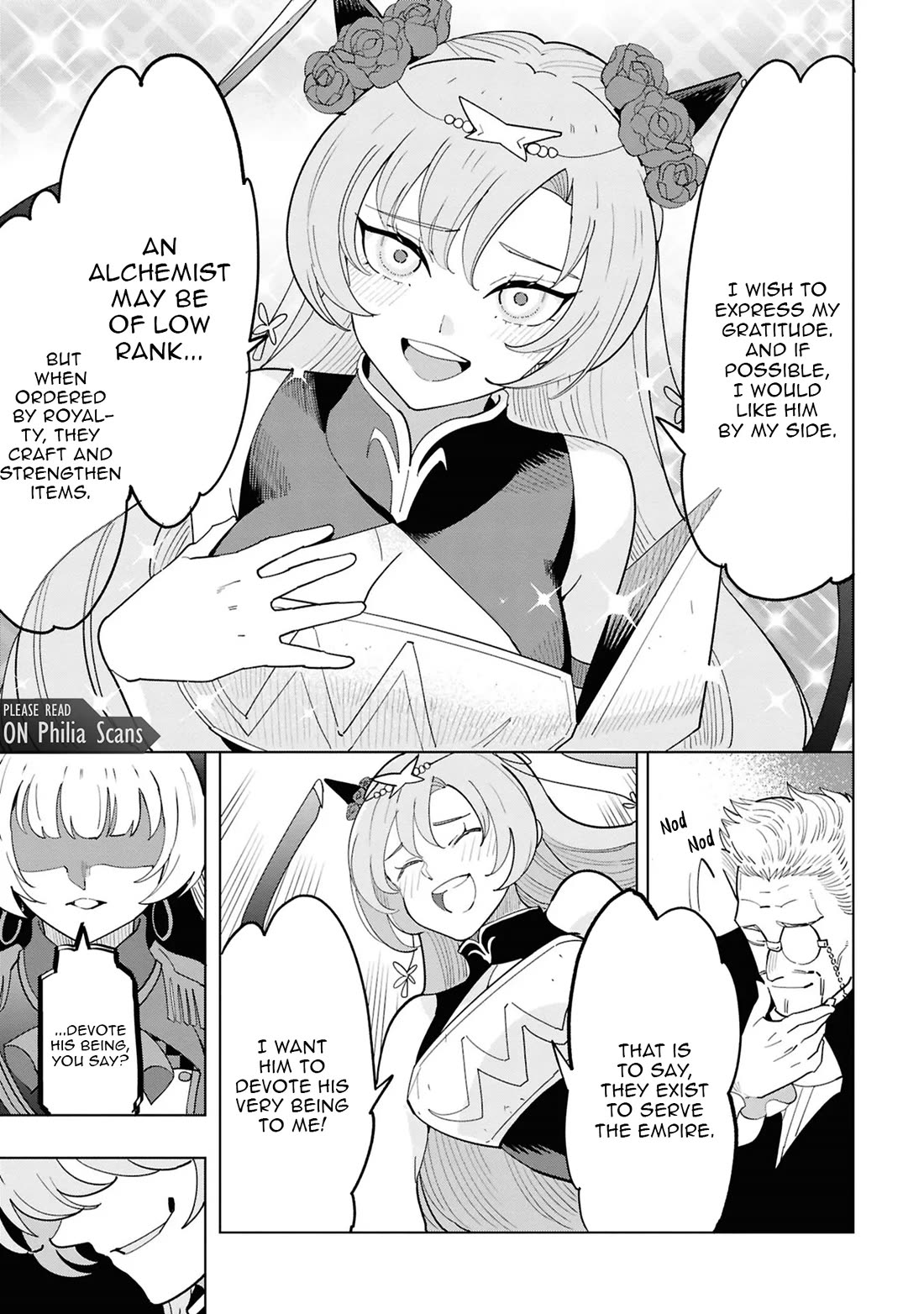 The Creation Alchemist Enjoys Freedom: If I Am Exiled From My Hometown, I Can Make Magic Items With Transcendent Effects at the Knees of the Demon Lord Chapter 15 - Page 45