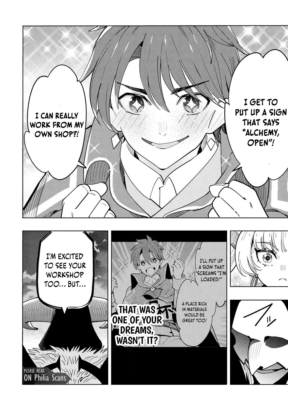 The Creation Alchemist Enjoys Freedom: If I Am Exiled From My Hometown, I Can Make Magic Items With Transcendent Effects at the Knees of the Demon Lord Chapter 17 - Page 30