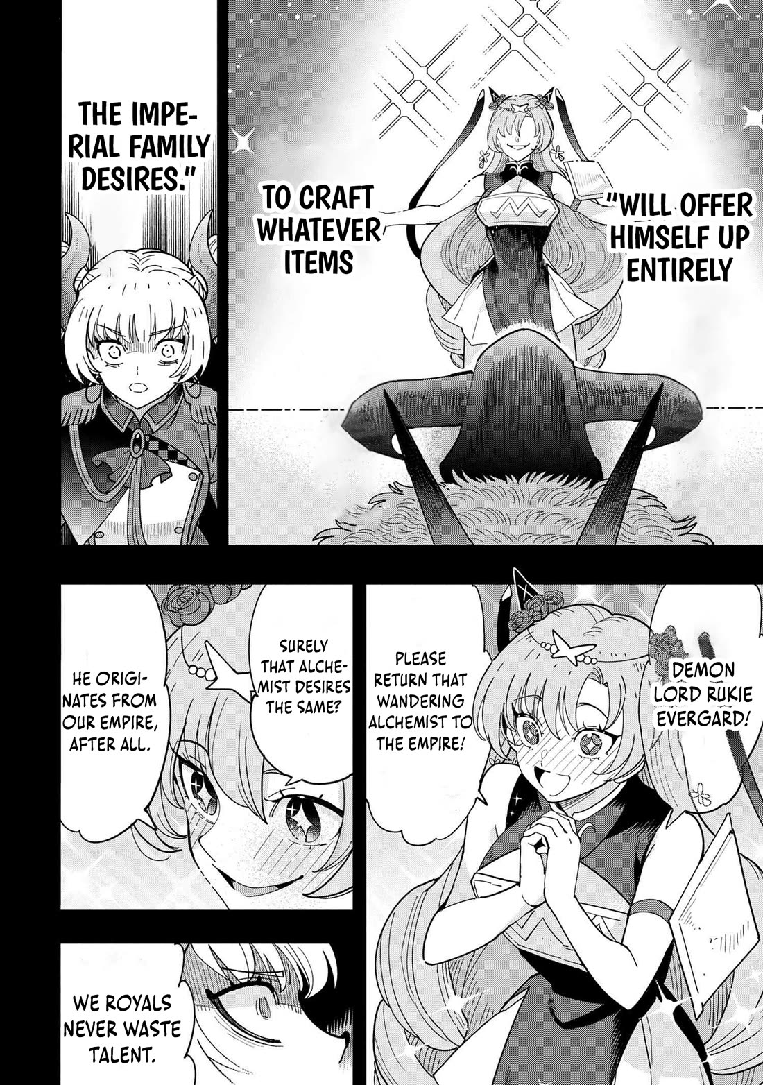 The Creation Alchemist Enjoys Freedom: If I Am Exiled From My Hometown, I Can Make Magic Items With Transcendent Effects at the Knees of the Demon Lord Chapter 17 - Page 10