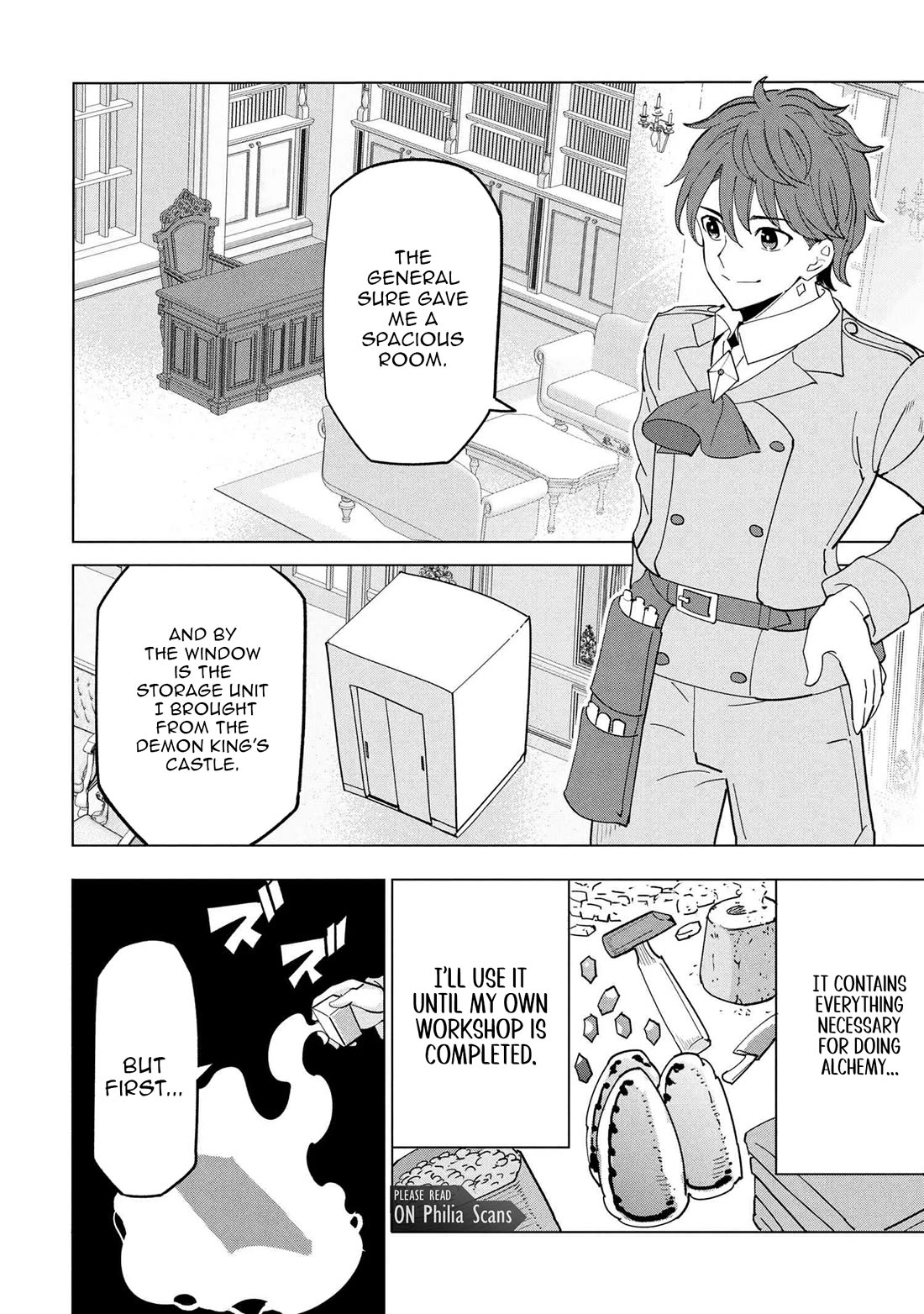 The Creation Alchemist Enjoys Freedom: If I Am Exiled From My Hometown, I Can Make Magic Items With Transcendent Effects at the Knees of the Demon Lord Chapter 18 - Page 30