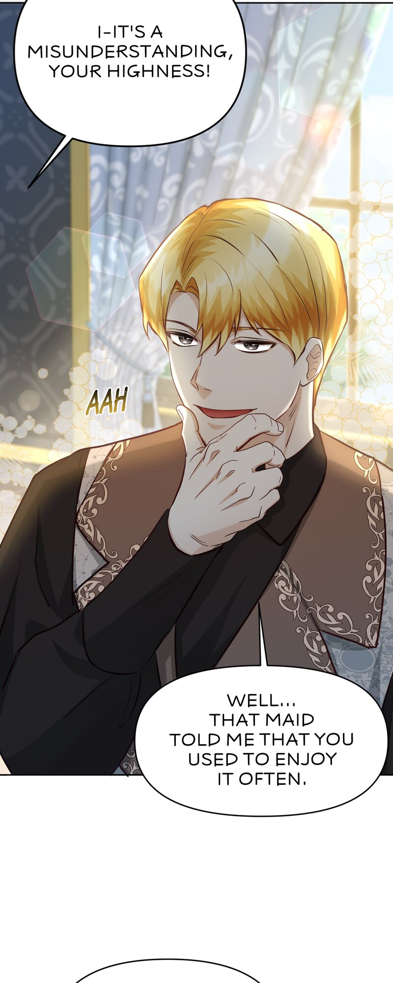 The Cursed Prince and His Clairvoyant Maid Chapter 10 - Page 56