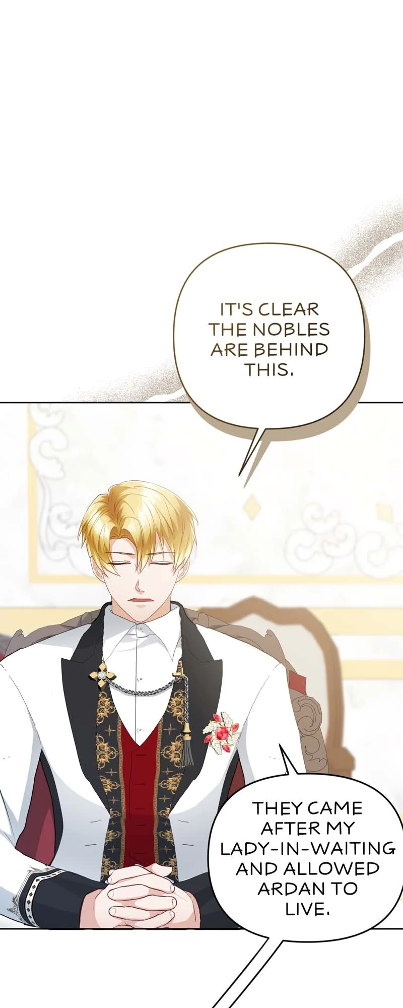 The Cursed Prince and His Clairvoyant Maid Chapter 28 - Page 61
