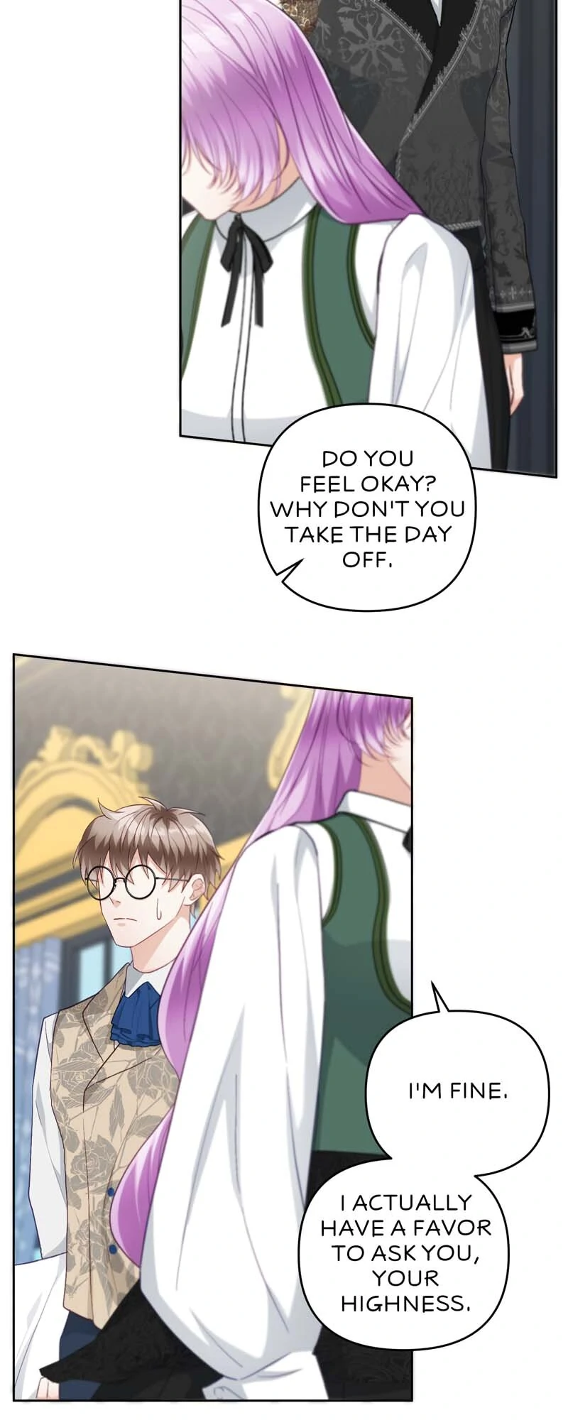 The Cursed Prince and His Clairvoyant Maid Chapter 30 - Page 55