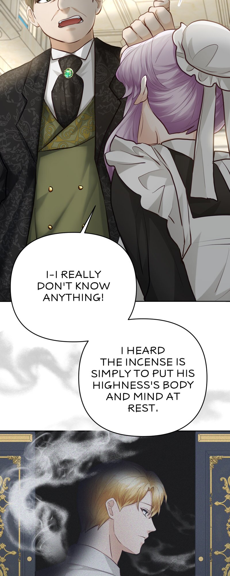 The Cursed Prince and His Clairvoyant Maid Chapter 6 - Page 56