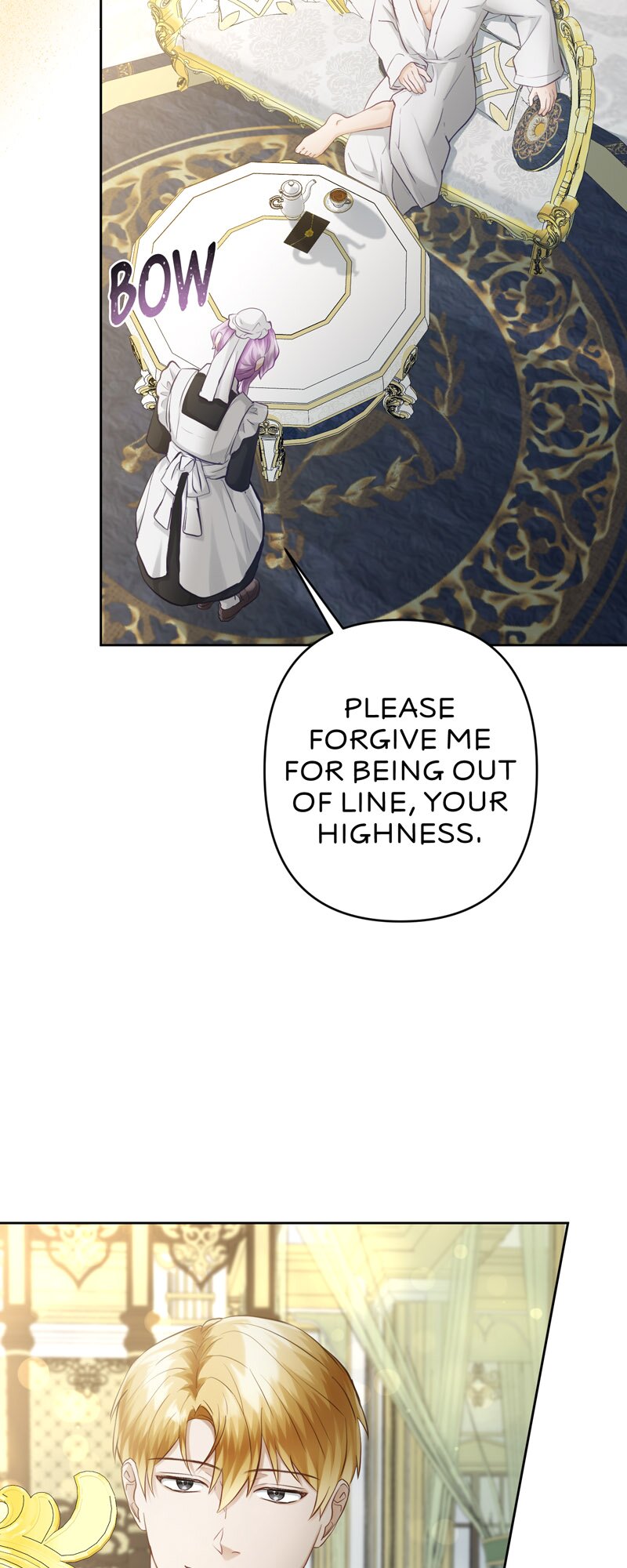 The Cursed Prince and His Clairvoyant Maid Chapter 8 - Page 3