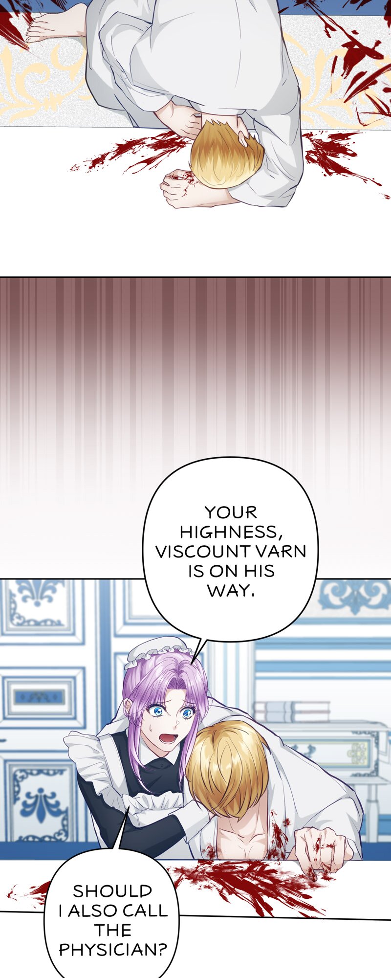 The Cursed Prince and His Clairvoyant Maid Chapter 8 - Page 56