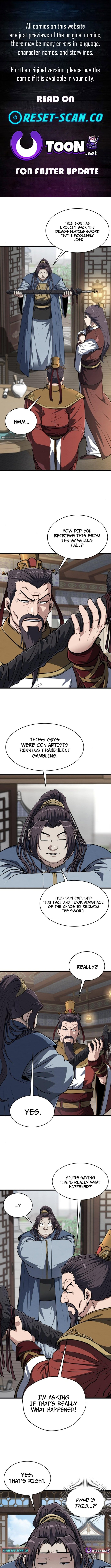 The Dan Family’s Good-For-Nothing Is Too Strong Chapter 10 - Page 0