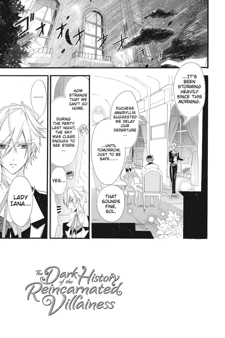 The Dark History of the Reincarnated Villainess Chapter 10 - Page 3