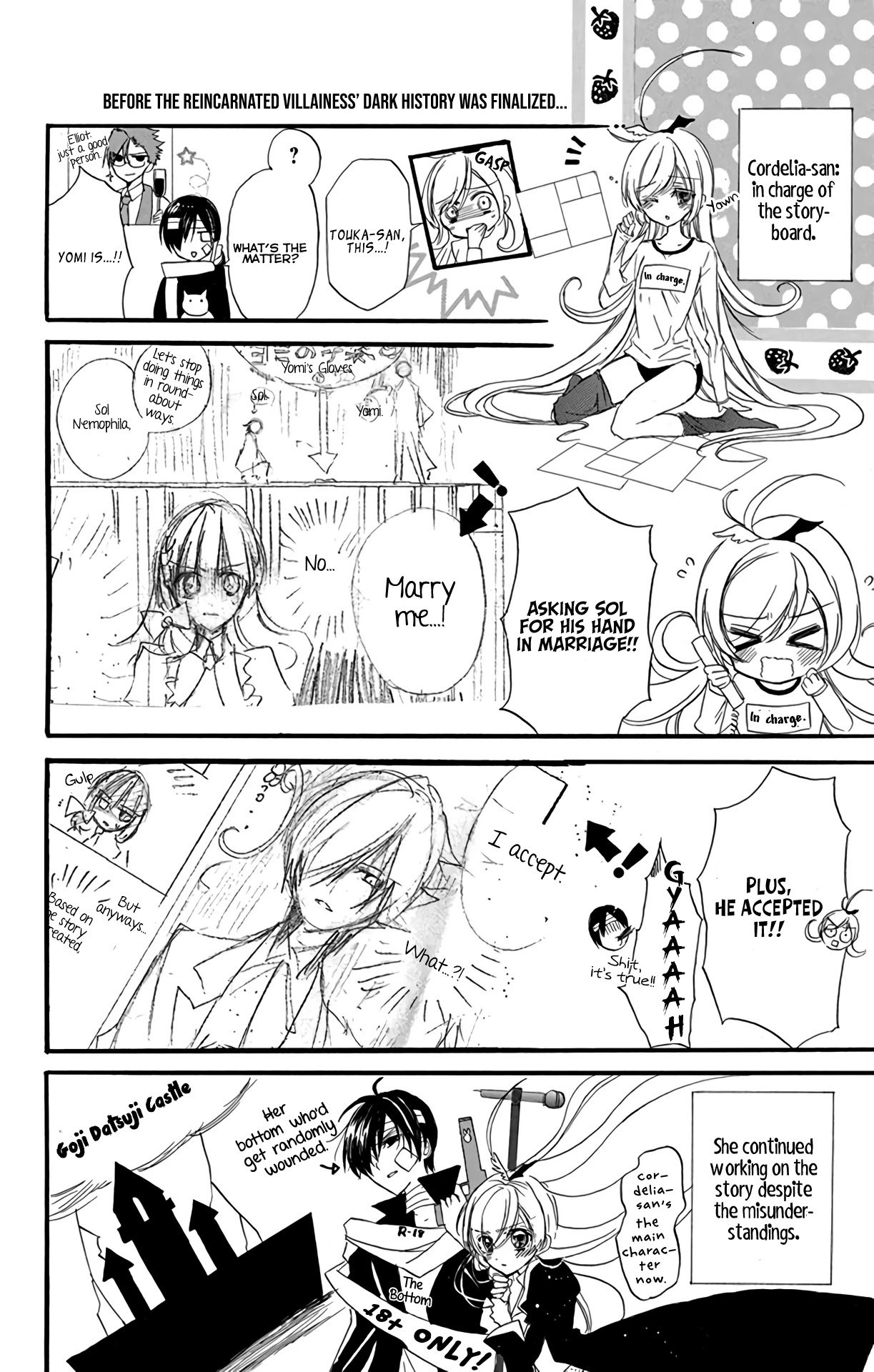 The Dark History of the Reincarnated Villainess Chapter 7 - Page 3