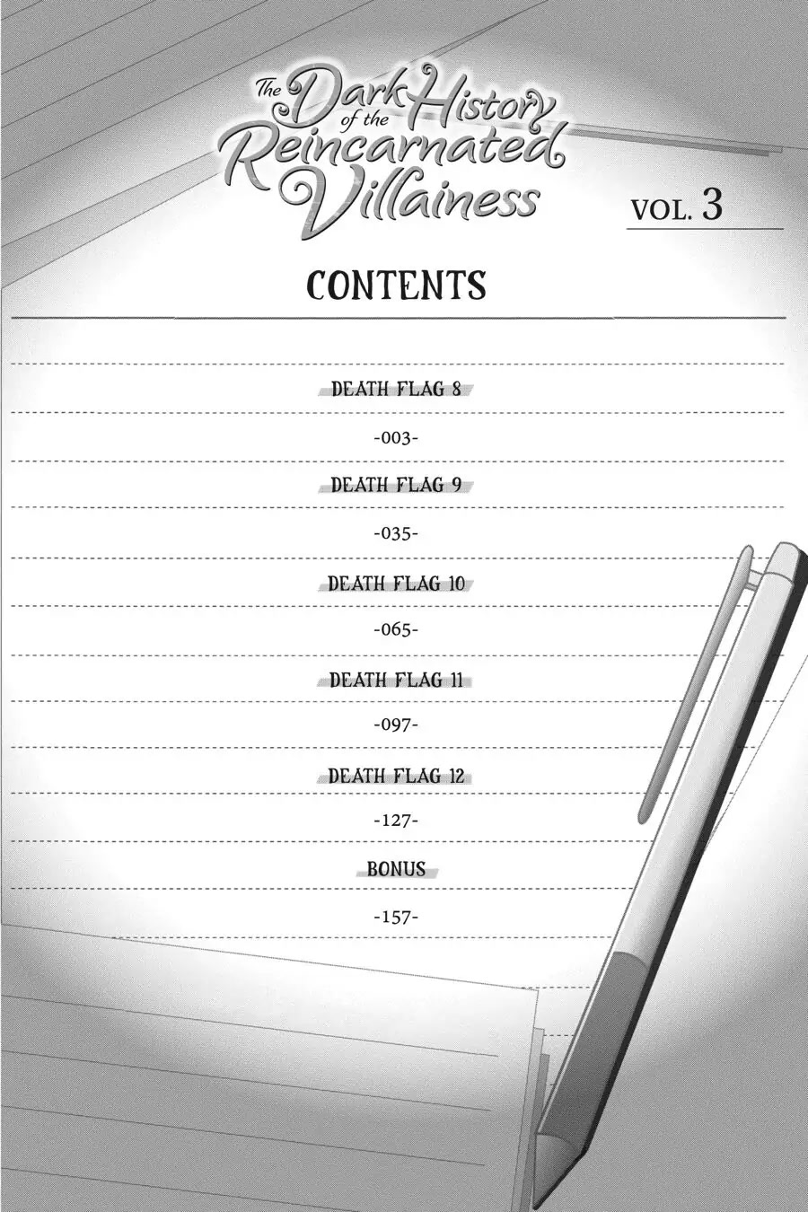 The Dark History of the Reincarnated Villainess Chapter 8 - Page 3