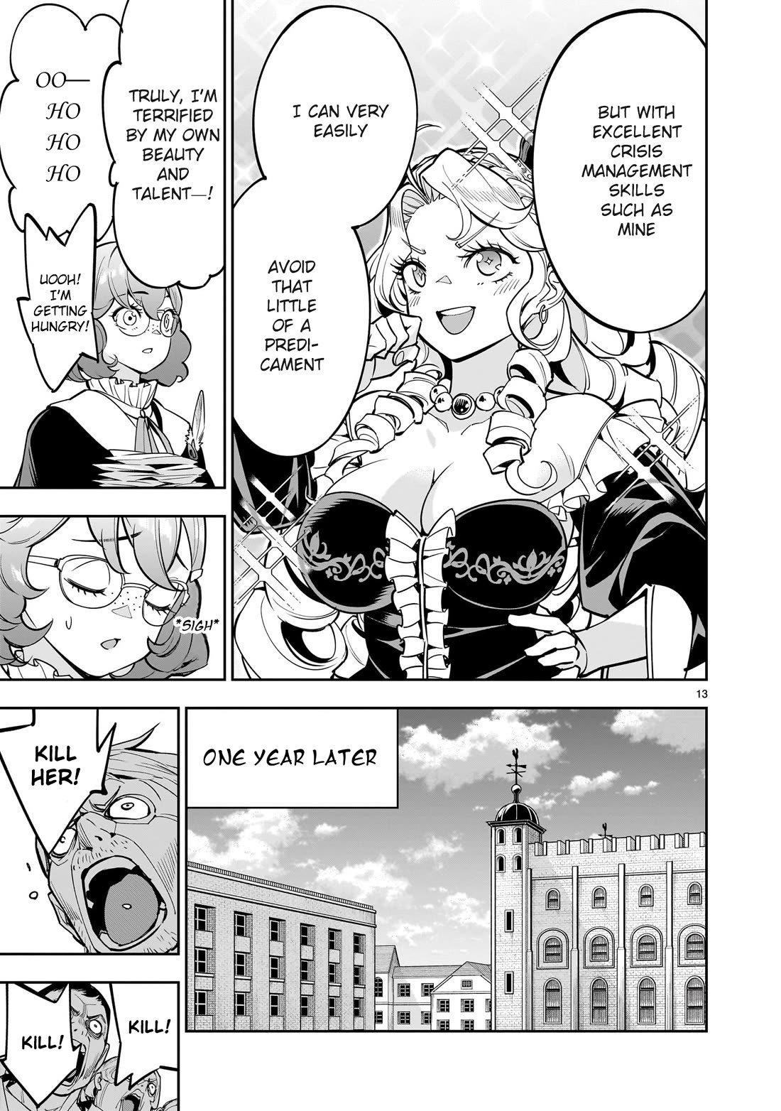 The Death Defying Princess Creates a Yuri Harem to Survive Chapter 1 - Page 12