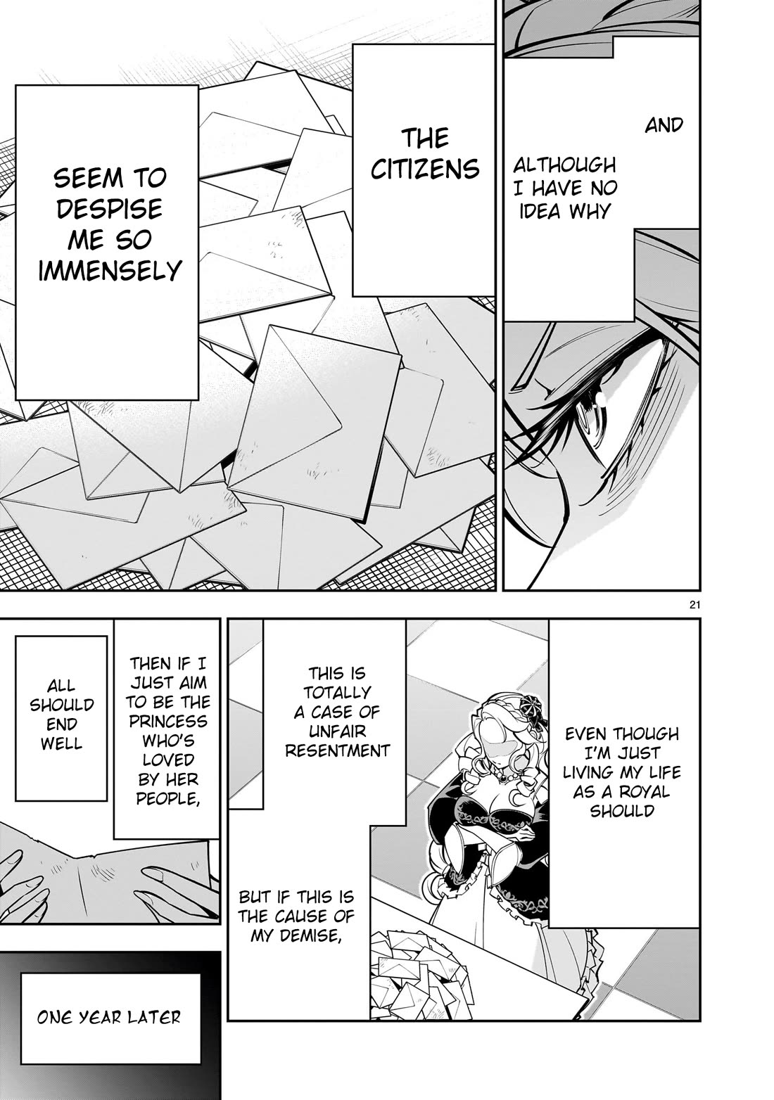 The Death Defying Princess Creates a Yuri Harem to Survive Chapter 1 - Page 20