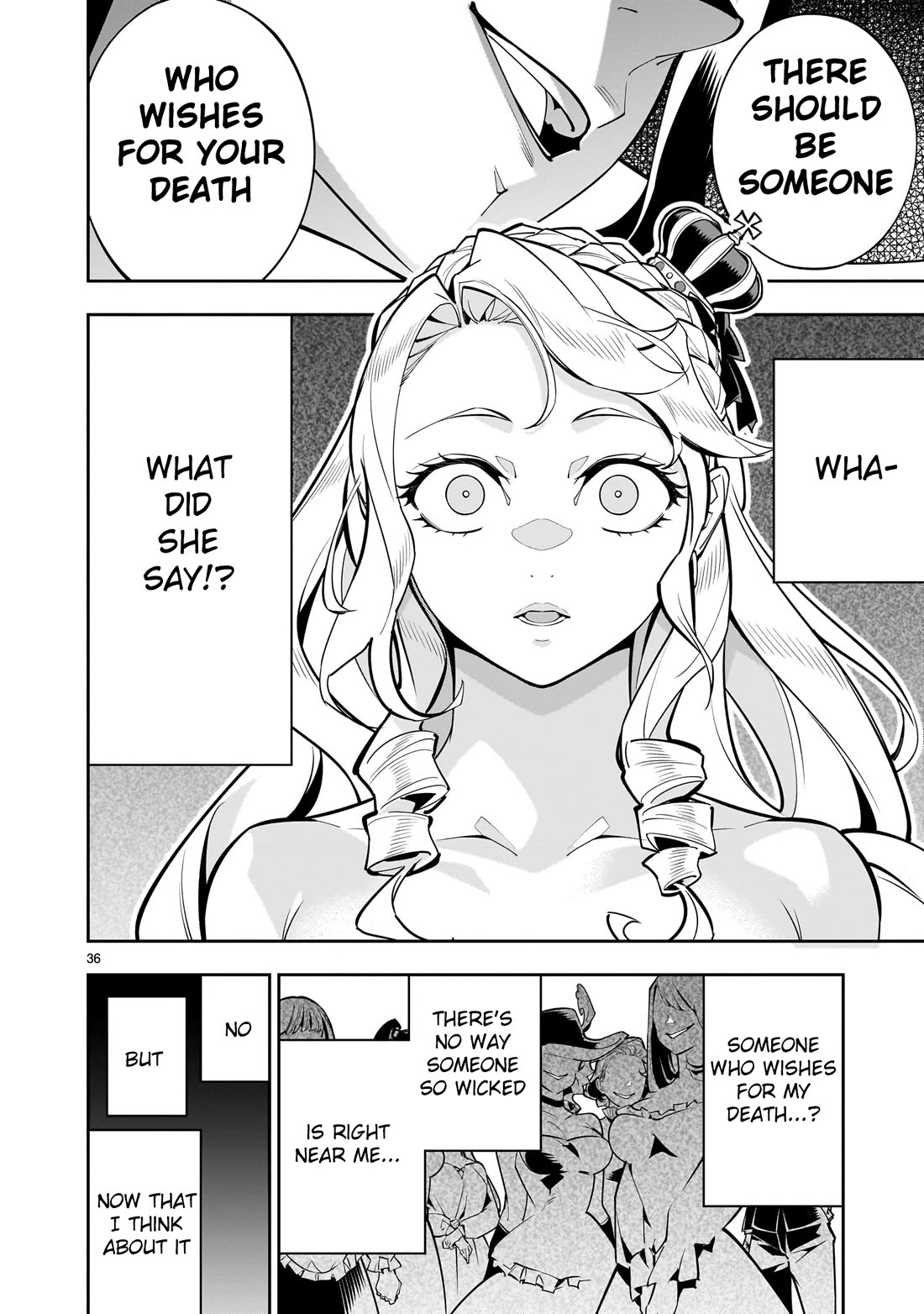 The Death Defying Princess Creates a Yuri Harem to Survive Chapter 1 - Page 35
