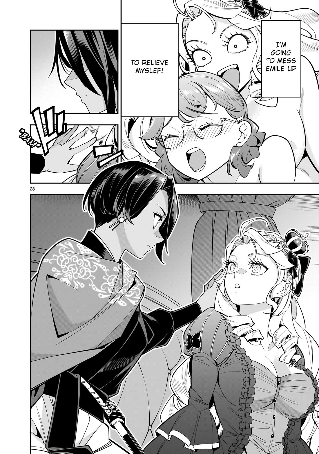 The Death Defying Princess Creates a Yuri Harem to Survive Chapter 2 - Page 28