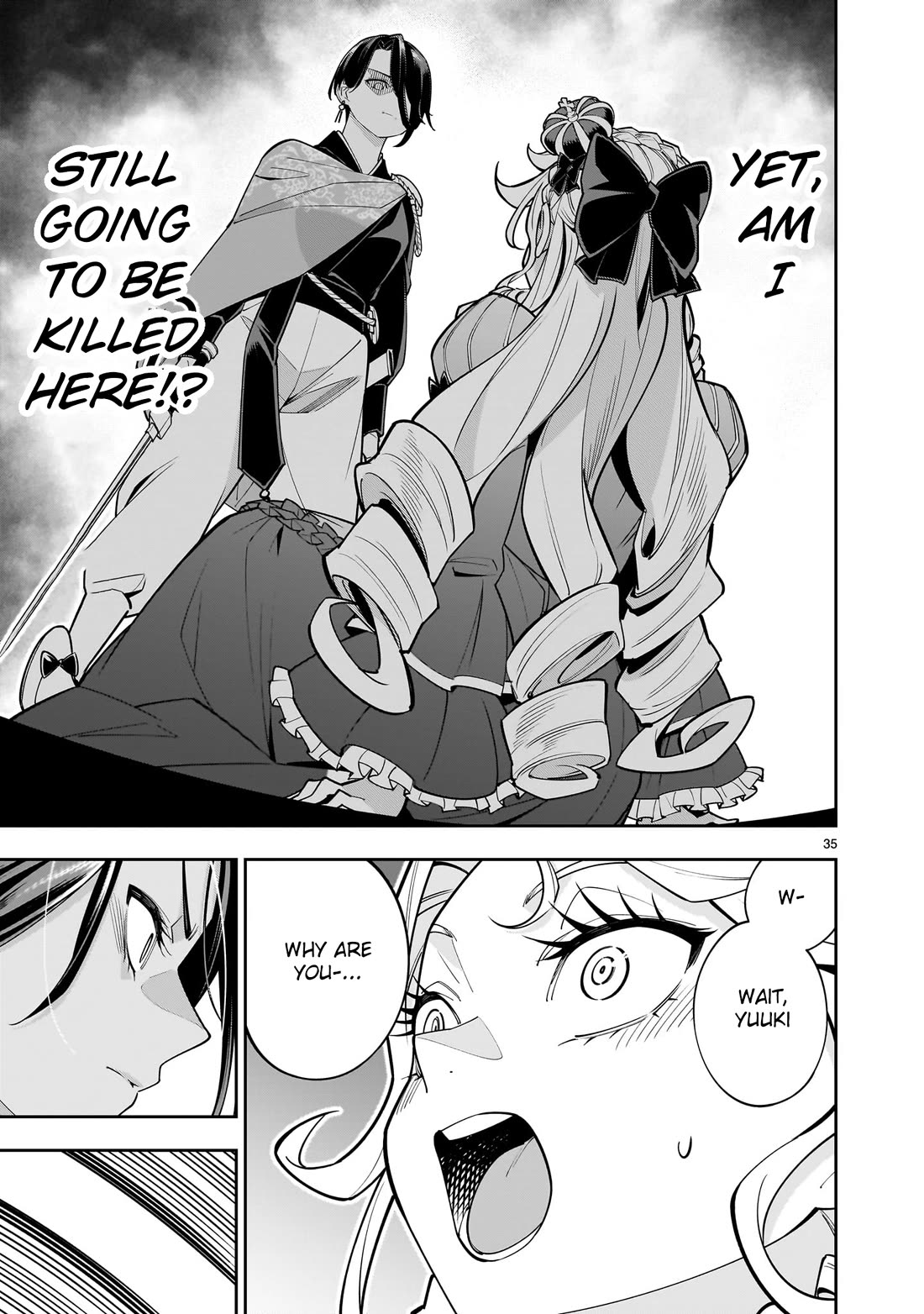 The Death Defying Princess Creates a Yuri Harem to Survive Chapter 2 - Page 35