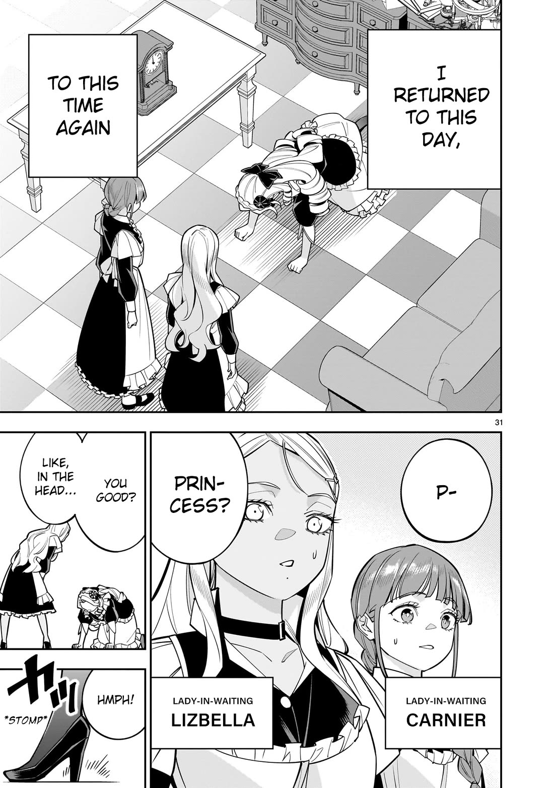 The Death Defying Princess Creates a Yuri Harem to Survive Chapter 3 - Page 30