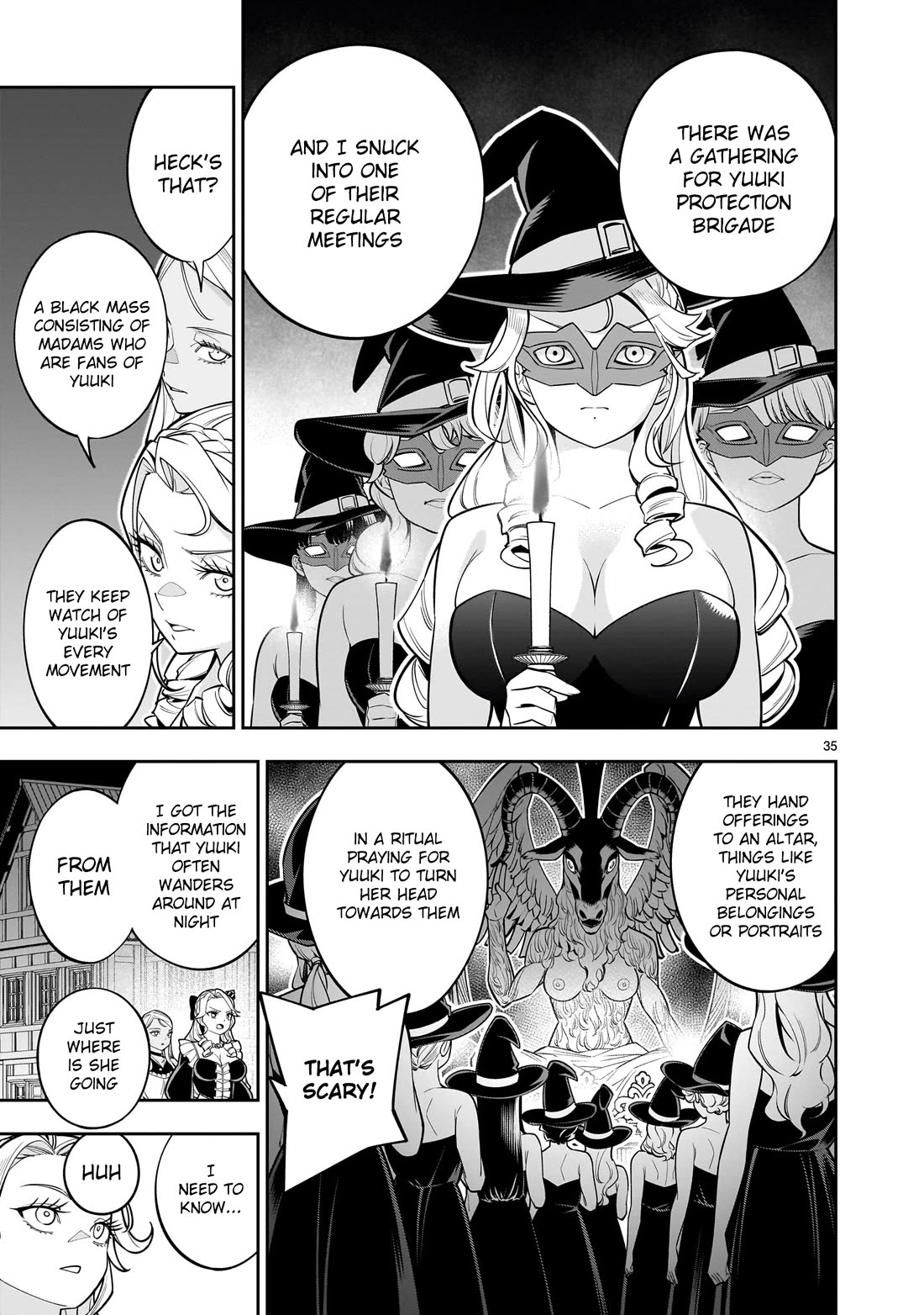 The Death Defying Princess Creates a Yuri Harem to Survive Chapter 3 - Page 34